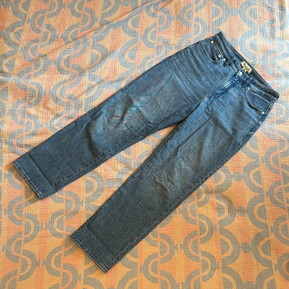 Madewell Curvy 90's Straight Jean - Size 28